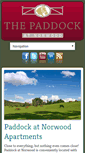 Mobile Screenshot of paddockatnorwood.com